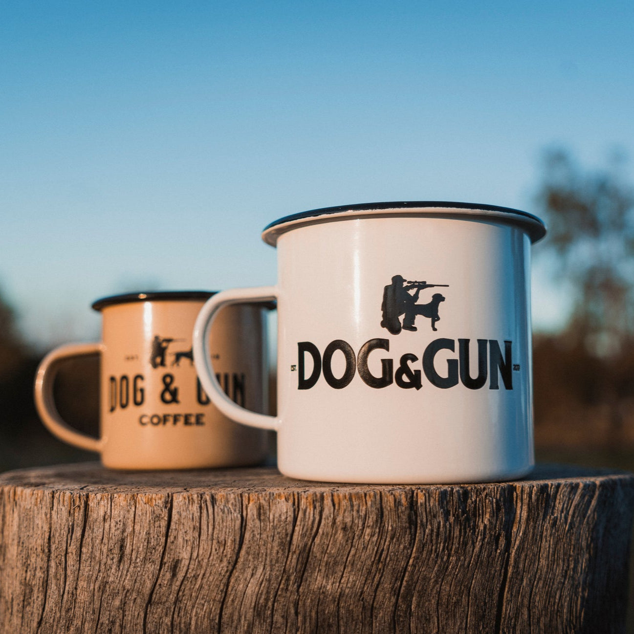 Big Dog Enamel Mug