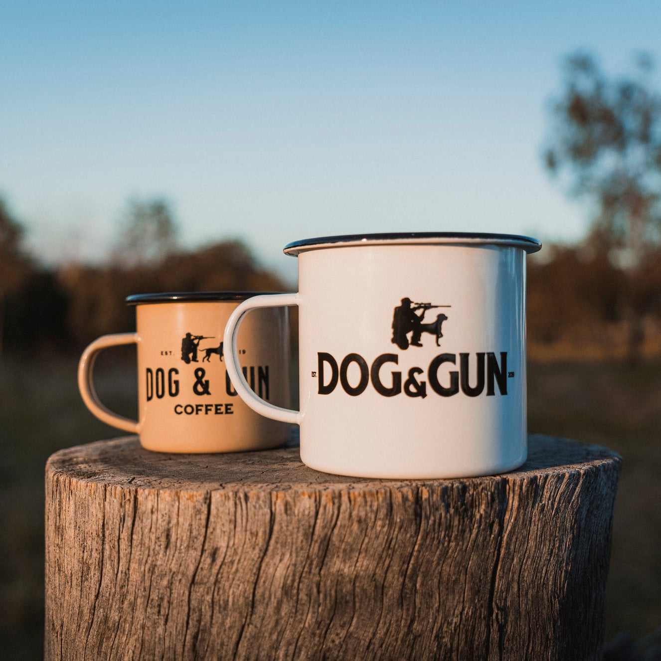 Big Dog Enamel Mug