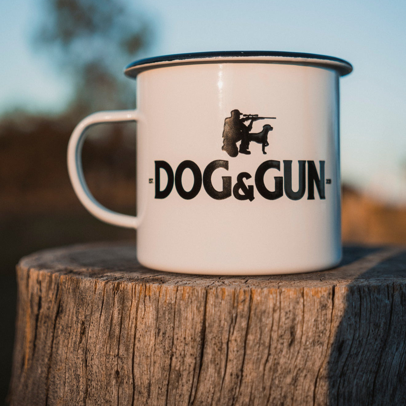 Big Dog Enamel Mug