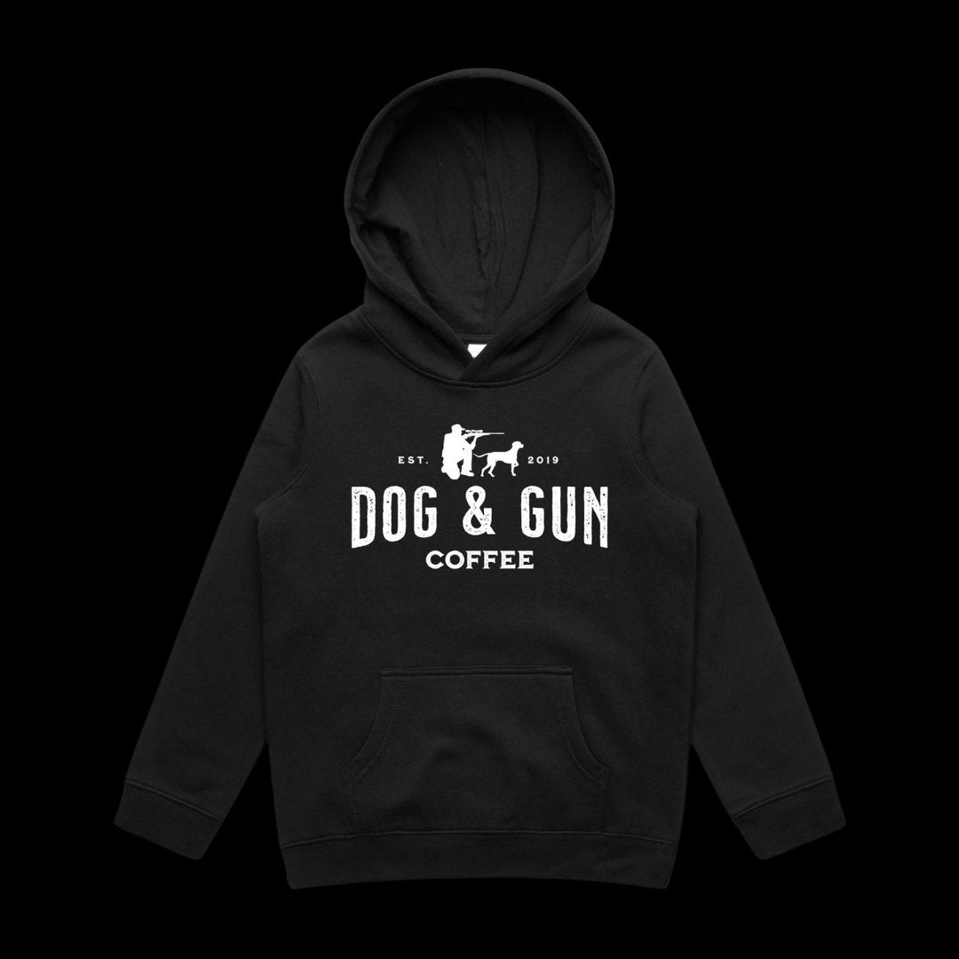 Dog & Gun Hoodie - Kids - Dog & Gun Coffee
