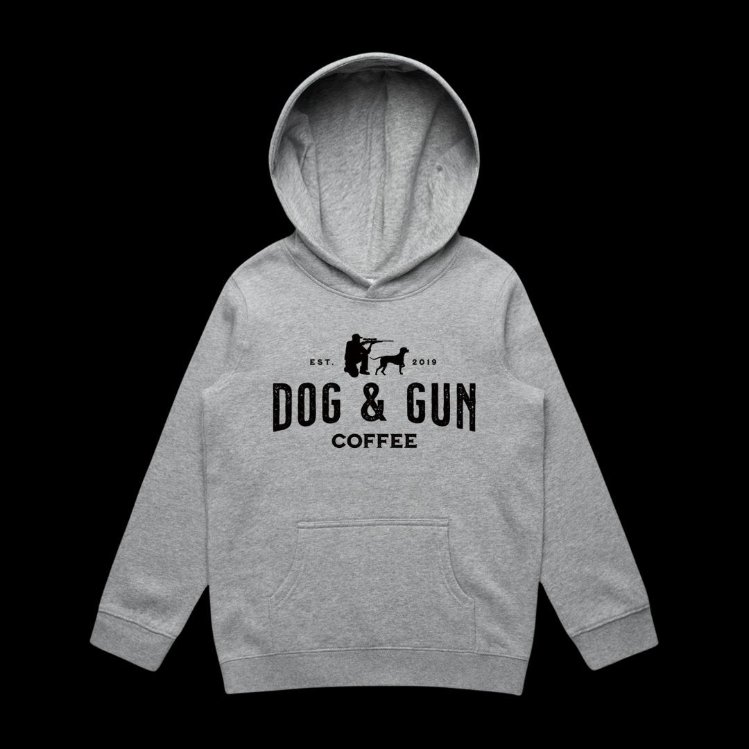 Dog & Gun Hoodie - Kids - Dog & Gun Coffee