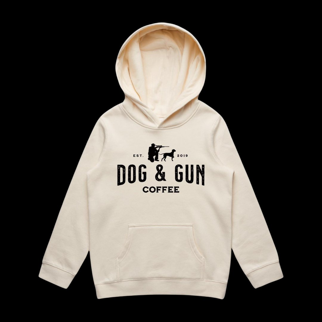 Dog & Gun Hoodie - Kids - Dog & Gun Coffee