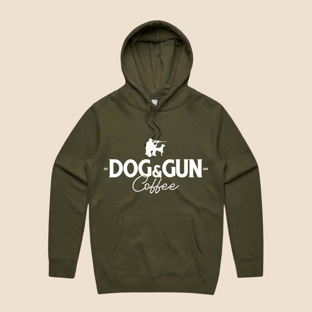 New Logo Hoodie - Dog & Gun Coffee