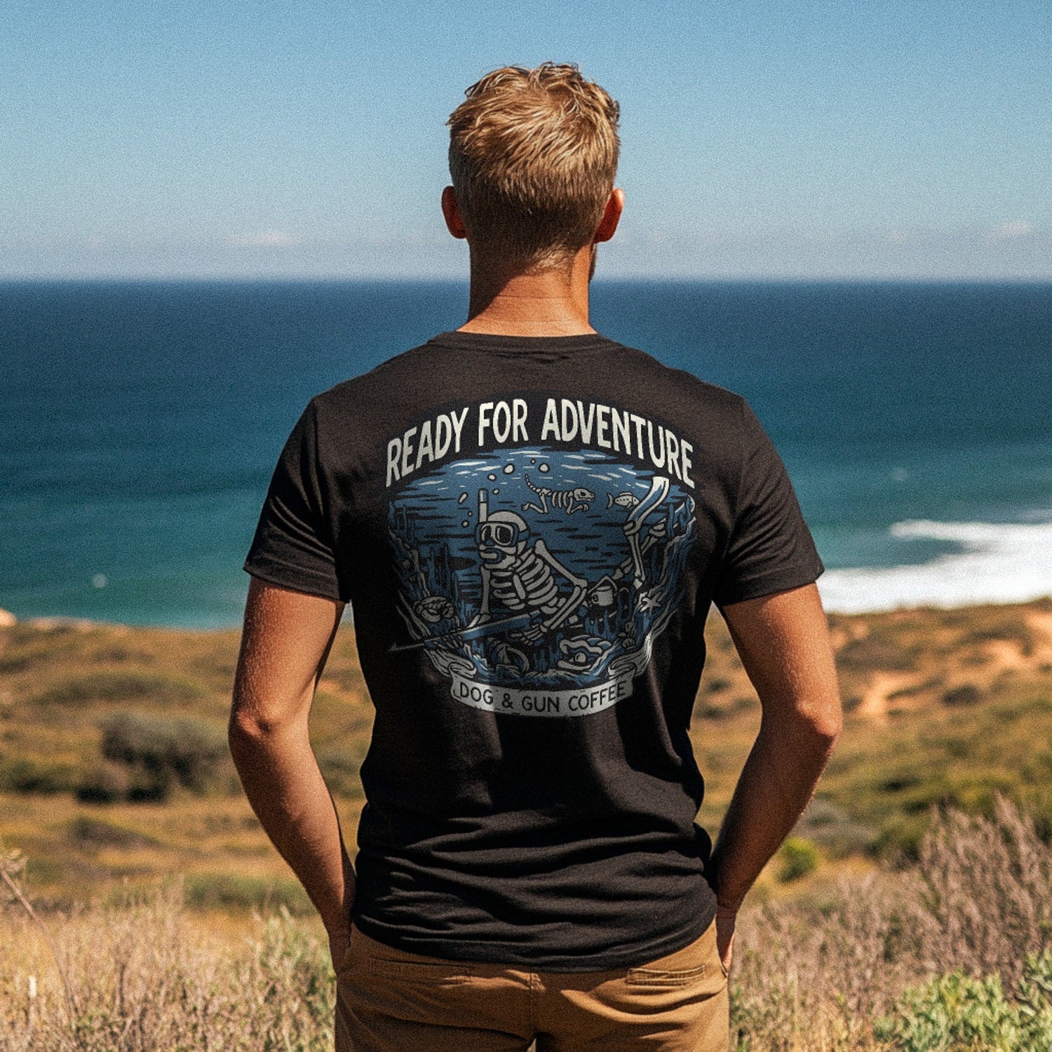 Ocean Joe T-Shirt - Dog & Gun Coffee