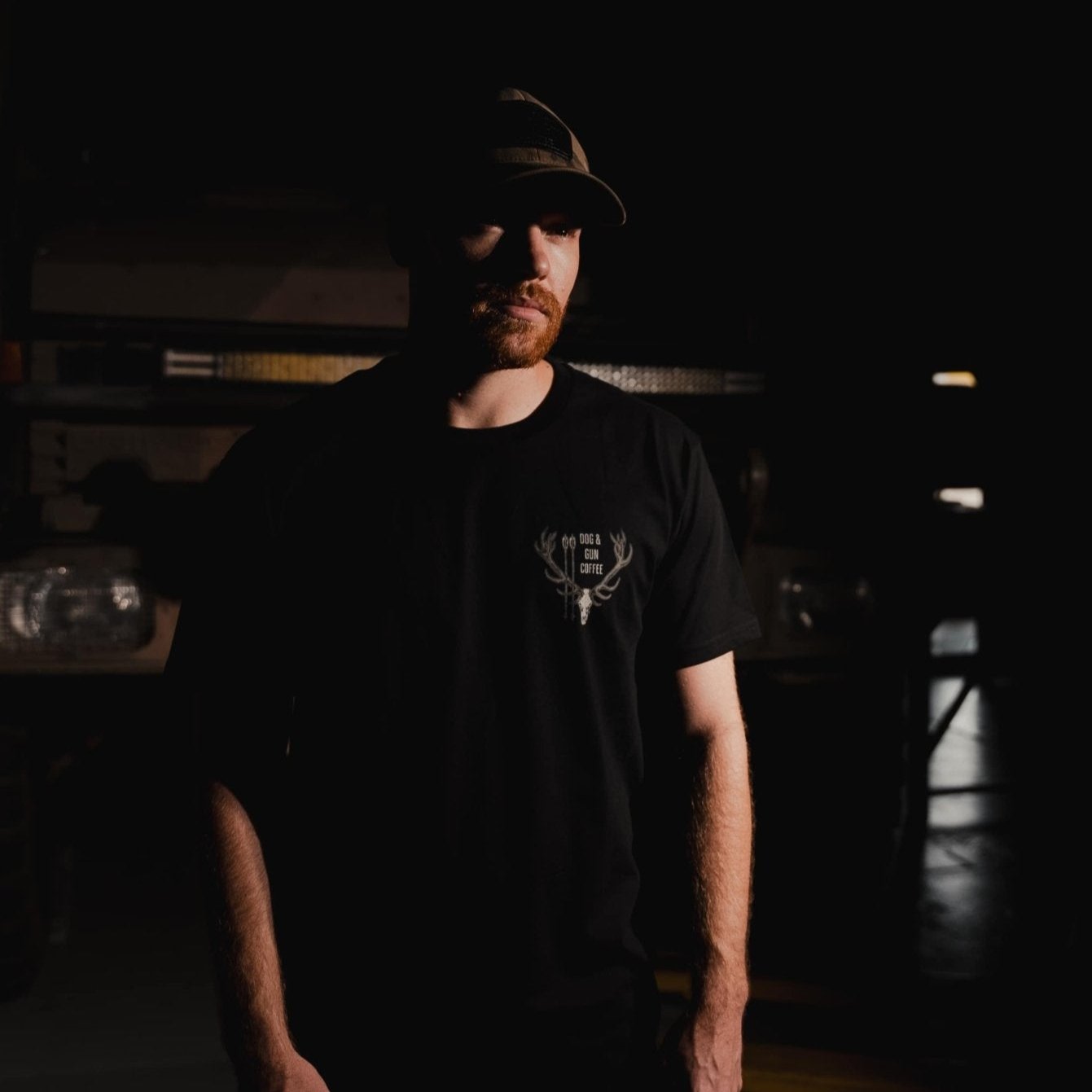 Red Stag Arrow T-Shirt - Dog & Gun Coffee