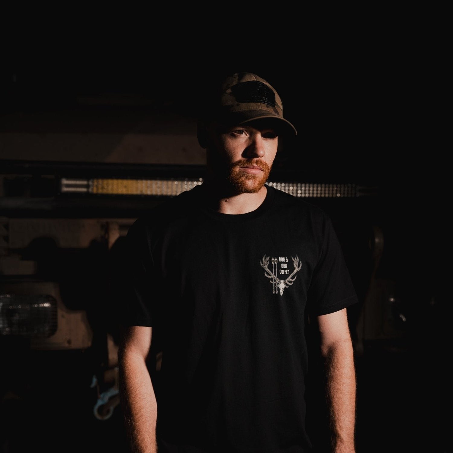 Red Stag Arrow T-Shirt - Dog & Gun Coffee