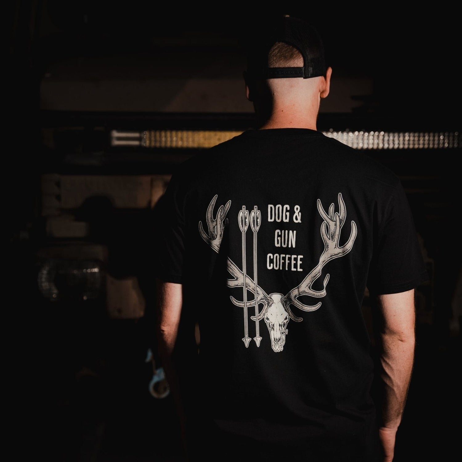 Red Stag Arrow T-Shirt - Dog & Gun Coffee