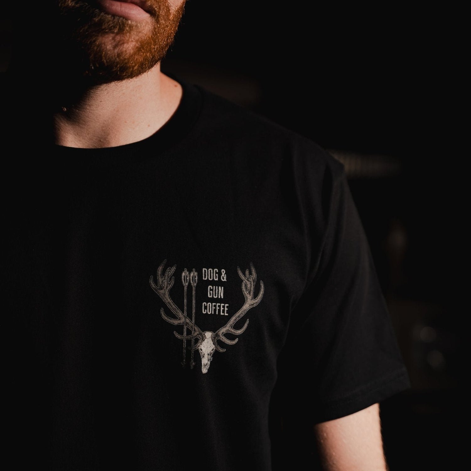 Red Stag Arrow T-Shirt - Dog & Gun Coffee
