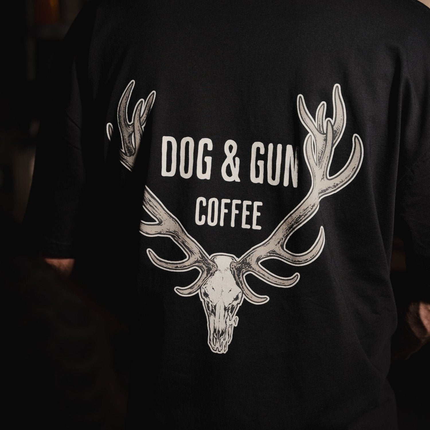 Red Stag Hunter T-Shirt - Dog & Gun Coffee