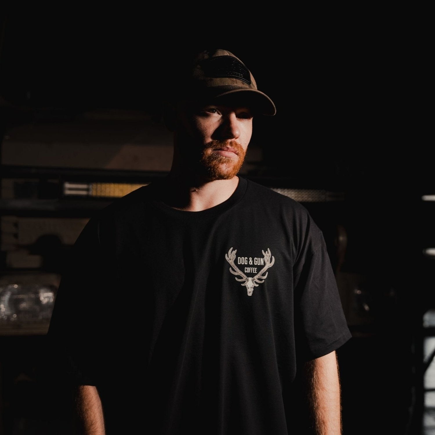 Red Stag Hunter T-Shirt - Dog & Gun Coffee