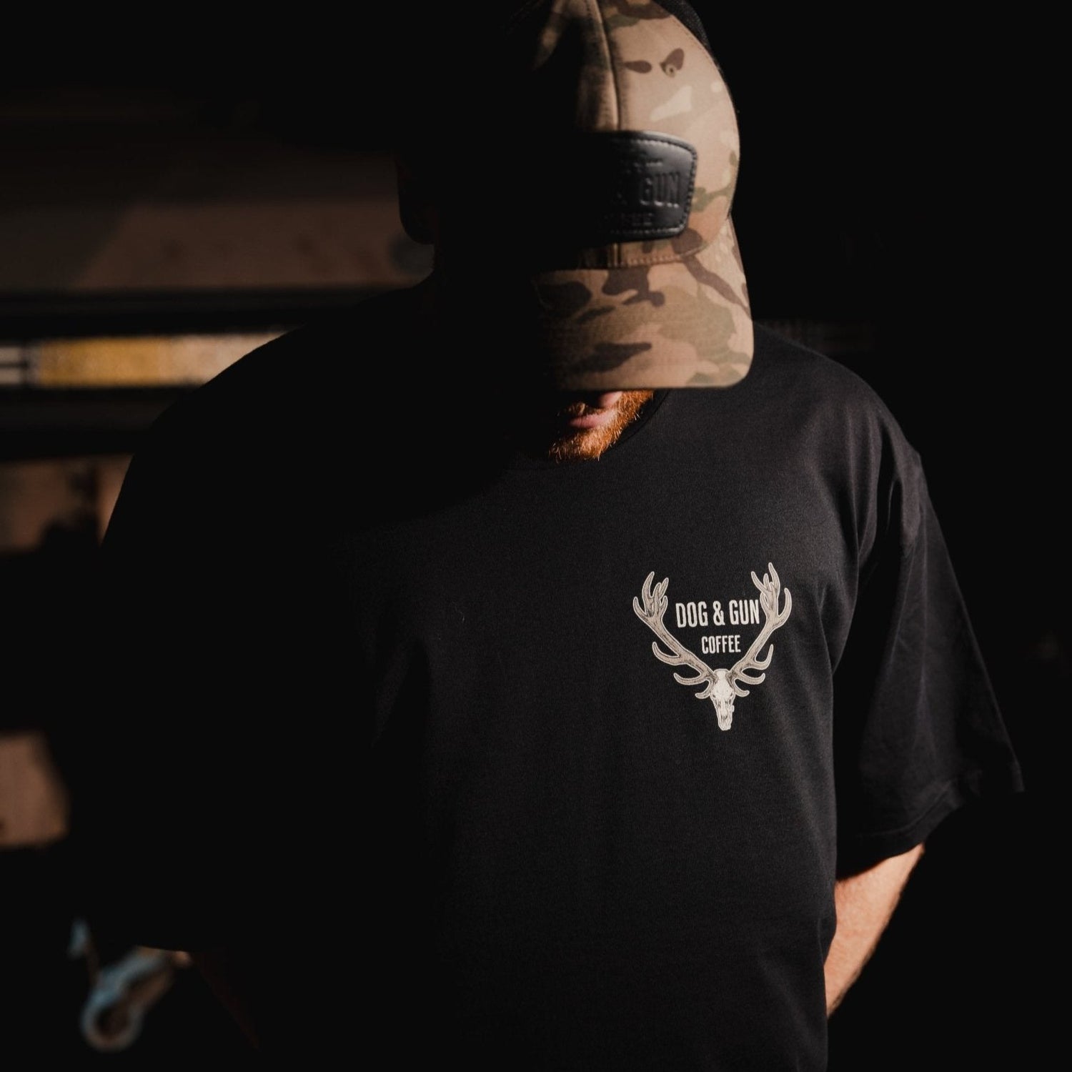 Red Stag Hunter T-Shirt - Dog & Gun Coffee