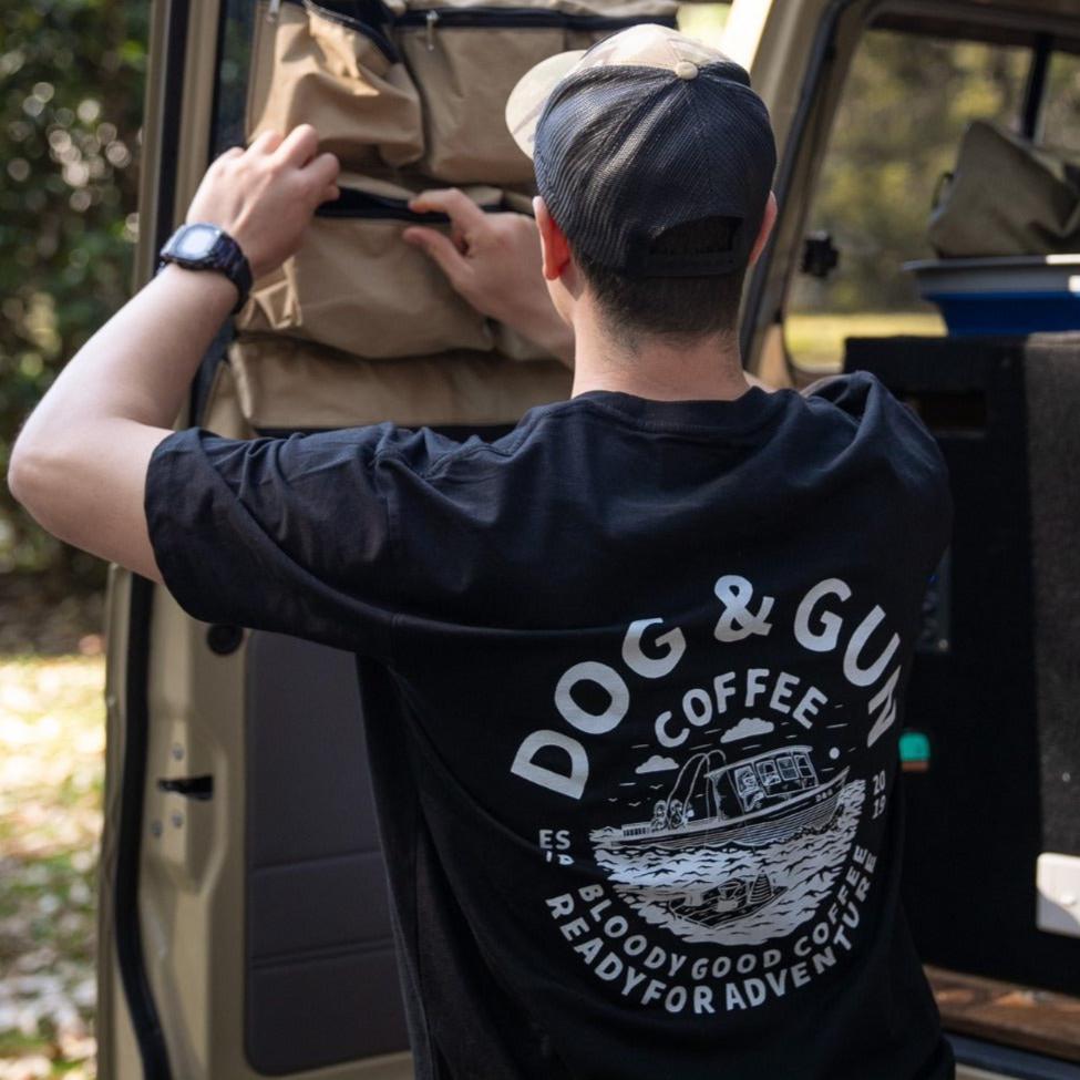 Salty Sea Dog T-Shirt - Dog & Gun Coffee