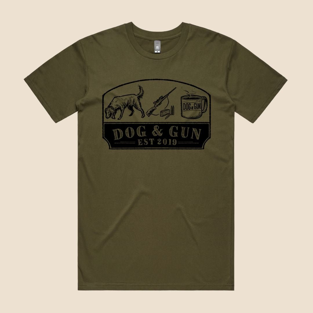 The Iconic T-Shirt - Dog & Gun Coffee