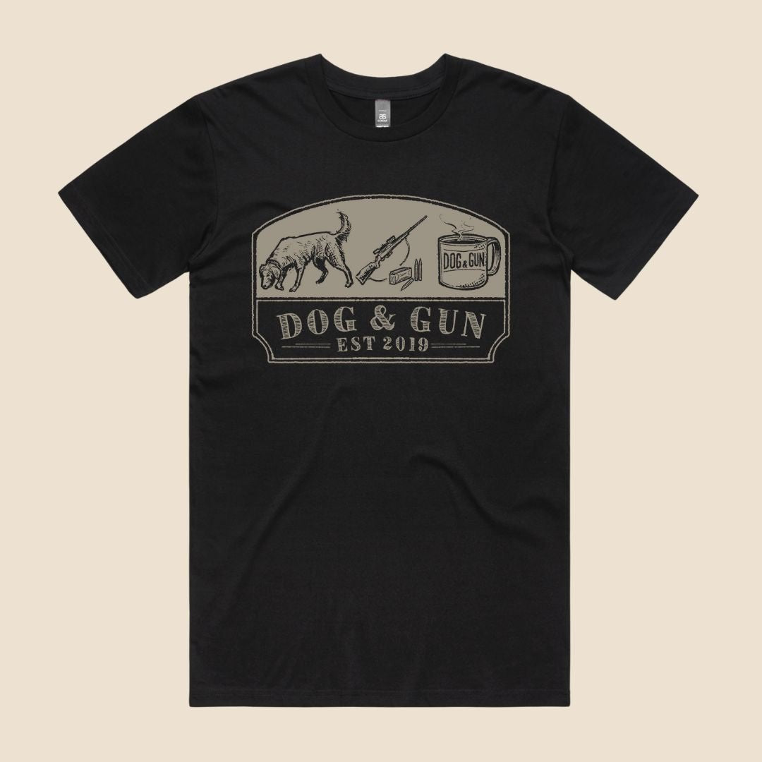 The Iconic T-Shirt - Dog & Gun Coffee