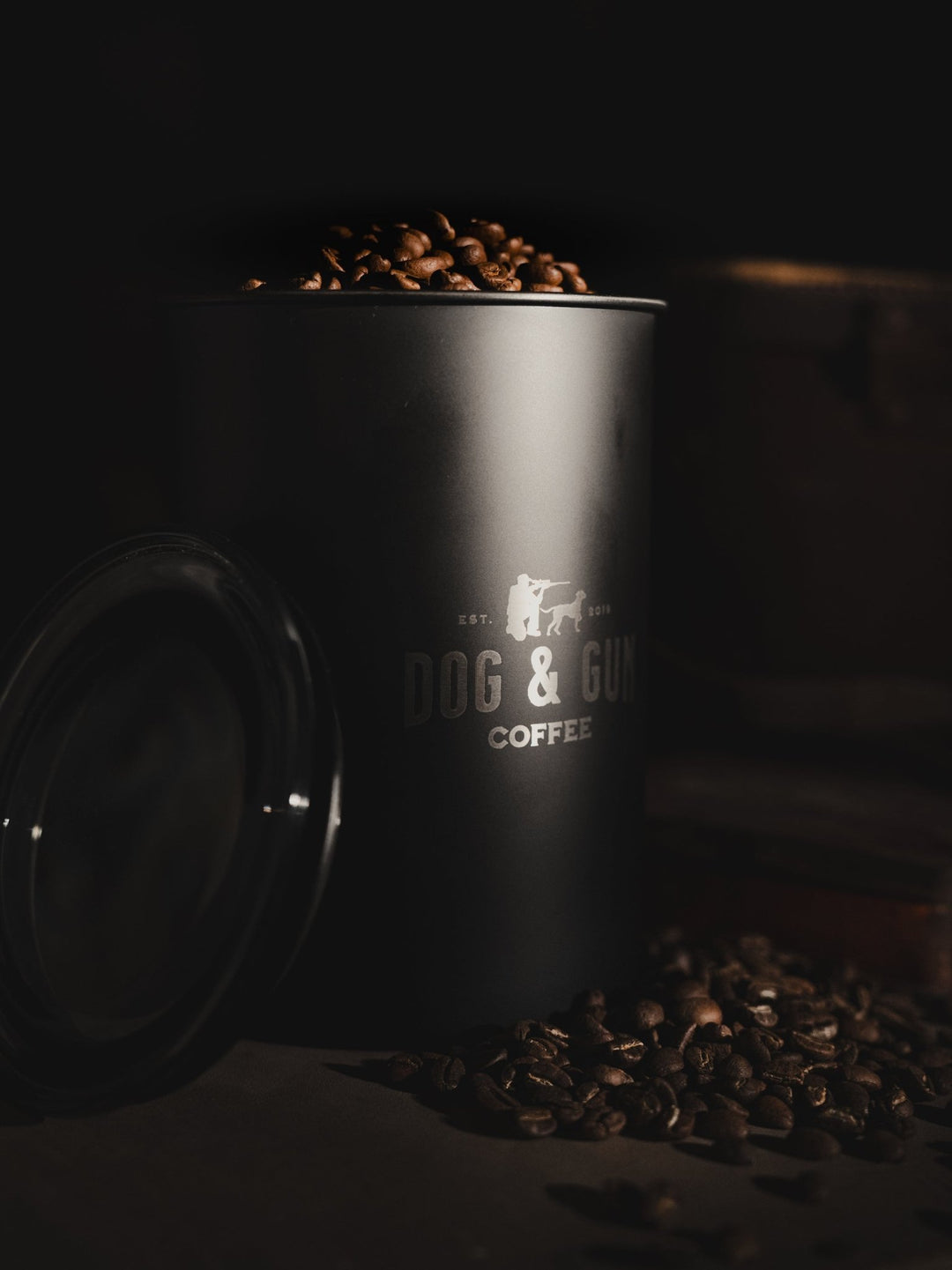 Airscape Bean Canister 450g - Medium - Dog & Gun Coffee