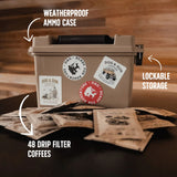 Reload Pack - Ammo Case with 48 Drip Coffee Filters