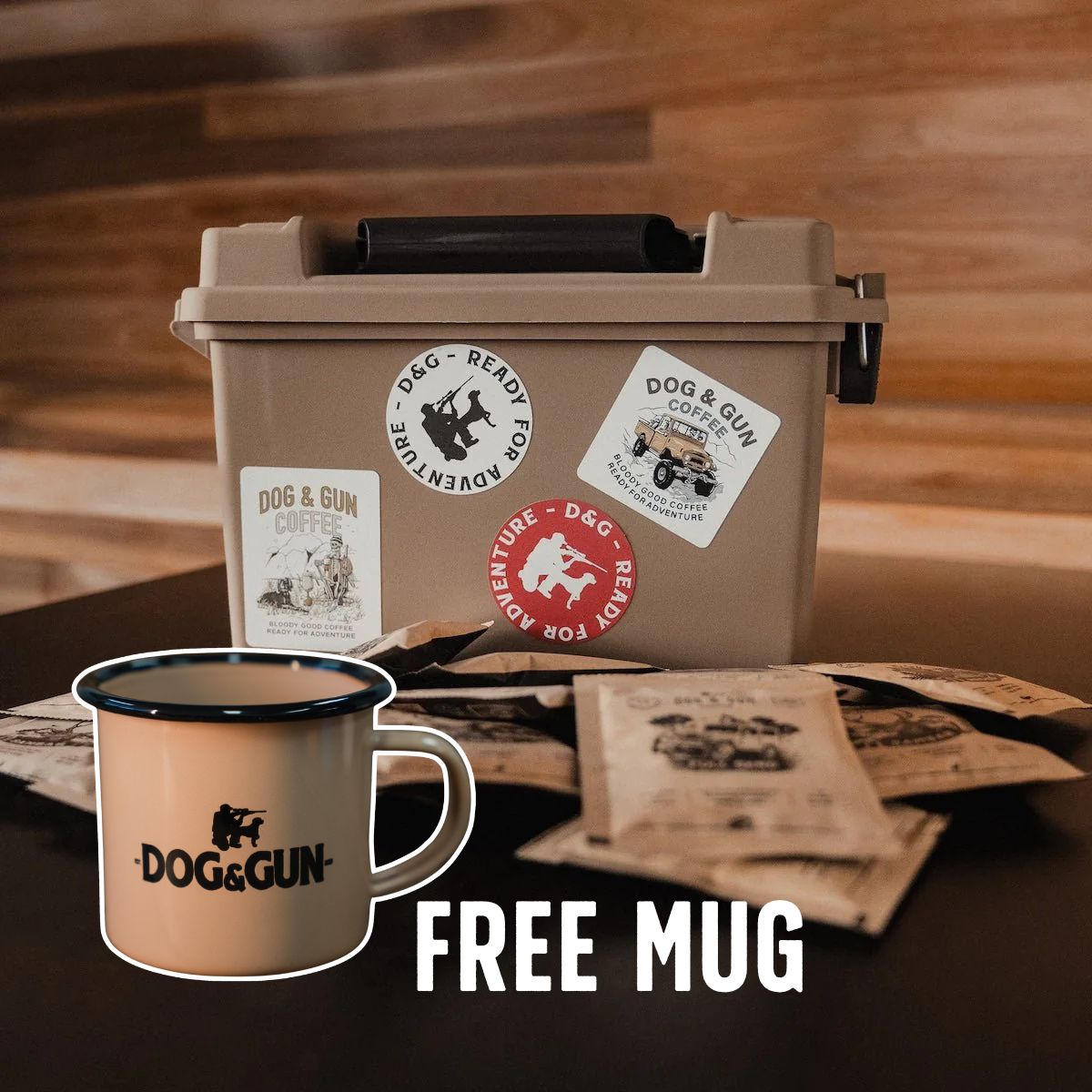 Reload Pack - AMMO CASE + 48 DRIP FILTERS (MIXED ROAST)