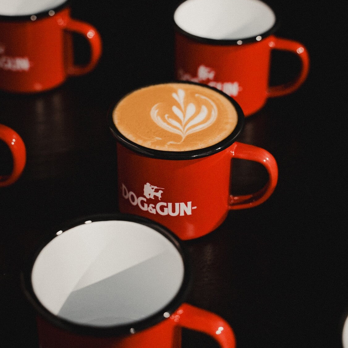 Bloodshot Enamel Mug