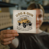 Dog & Gun Stickers