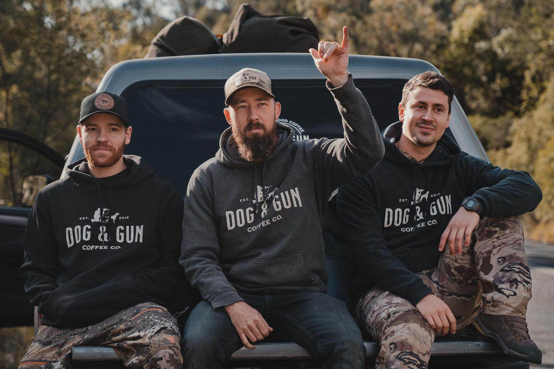 Dog & Gun Hoodie - Dog & Gun Coffee